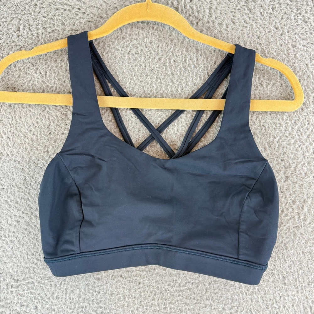 lululemon athletica Black Strappy Sports Bra